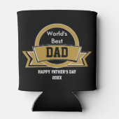 Rafraichisseur De Cannettes Le meilleur papa du monde (Dos)