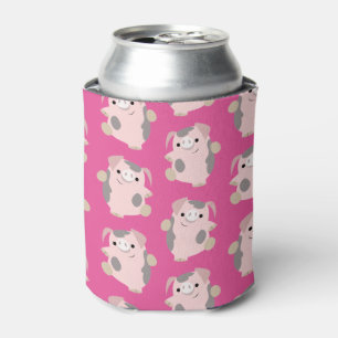 Rafraichisseur De Cannettes Le motif de répétition de porc de danse
