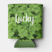 Rafraichisseur De Cannettes Le trèfle vert chanceux peut refroidir. (Devant)