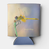 Rafraichisseur De Cannettes libellule multicolore (Devant)