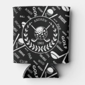 Rafraichisseur De Cannettes Logo de golf design personnalisé (Devant)