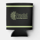 Rafraichisseur De Cannettes Logo des systèmes de camouflage fractal (Devant)