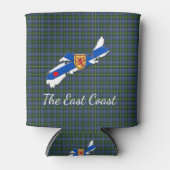 Rafraichisseur De Cannettes Love The East Coast Heart N.S.tartan peut refroidi (Devant)