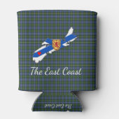 Rafraichisseur De Cannettes Love The East Coast Heart N.S.tartan peut refroidi (Dos)