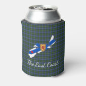 Rafraichisseur De Cannettes Love The East Coast Heart N.S.tartan peut refroidi (Can Dos)