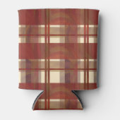 Rafraichisseur De Cannettes Madras Plaid Fall Red (Devant)