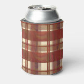 Rafraichisseur De Cannettes Madras Plaid Fall Red (Can Dos)