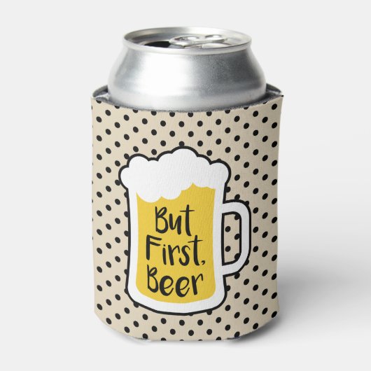Rafraichisseur De Cannettes Mais Première bière (Can devant)