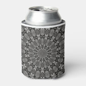 Rafraichisseur De Cannettes Mandala monochrome (Can devant)