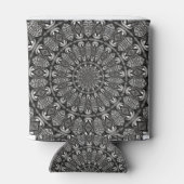 Rafraichisseur De Cannettes Mandala monochrome (Dos)