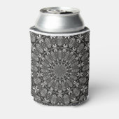 Rafraichisseur De Cannettes Mandala monochrome (Can Dos)