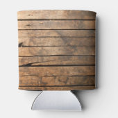 Rafraichisseur De Cannettes Mangez Boire et être marié, bois d'écorce rustique (Dos)