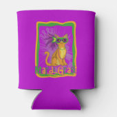 Rafraichisseur De Cannettes Mardi Gras Chat (Dos)