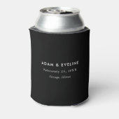 Rafraichisseur De Cannettes Mariage Or Cercles Bride Custom Can Cooler (Can Dos)