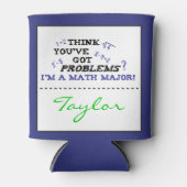 Rafraichisseur De Cannettes Math Graduation majeure Funny Custom Can Cooler (Devant)