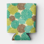 Rafraichisseur De Cannettes Modèle floral 12 (Devant)