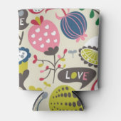 Rafraichisseur De Cannettes Modèle floral 8 (Devant)