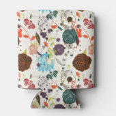 Rafraichisseur De Cannettes Modèle floral rétro 2 (Dos)