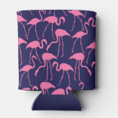 Rafraichisseur De Cannettes Modèle marine et flamant rose (Dos)