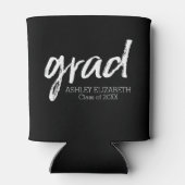 Rafraichisseur De Cannettes Moderne Graduate sur mesure tendance noir Grad (Dos)