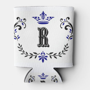 Rafraichisseur De Cannettes Monogramme de couronne 'R'