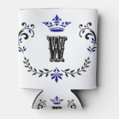 Rafraichisseur De Cannettes Monogramme de couronne 'W' (Devant)