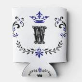 Rafraichisseur De Cannettes Monogramme de couronne 'W' (Dos)