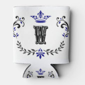 Rafraichisseur De Cannettes Monogramme de couronne 'W' (Devant)