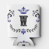 Rafraichisseur De Cannettes Monogramme de couronne 'W' (Dos)