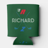 Rafraichisseur De Cannettes monogramme de golf (Dos)