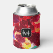 Rafraichisseur De Cannettes Mosaïque rouge abstrait brillant parties scintilla (Can devant)