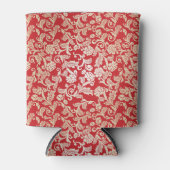 Rafraichisseur De Cannettes Motif arrière - plan Damask (Devant)