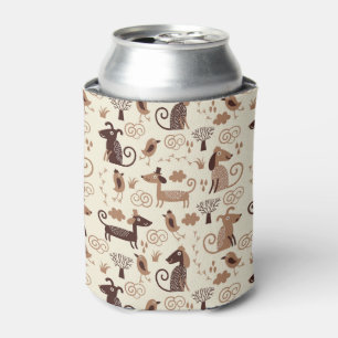 Rafraichisseur De Cannettes motif avec les chiens mignons