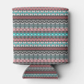 Rafraichisseur De Cannettes Motif aztèque de la tribu amérindienne moderne (Dos)