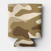 Rafraichisseur De Cannettes Motif camouflage beige (Devant)