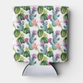 Rafraichisseur De Cannettes Motif d'aquarelle Cactus Art (Devant)