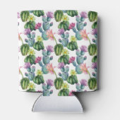 Rafraichisseur De Cannettes Motif d'aquarelle Cactus Art (Dos)