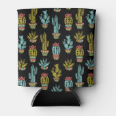 Rafraichisseur De Cannettes Motif Dark Grunge Cactus (Devant)