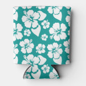 Rafraichisseur De Cannettes Motif de fleurs d'Hibiscus hawaïen (Devant)