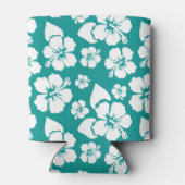 Rafraichisseur De Cannettes Motif de fleurs d'Hibiscus hawaïen (Dos)