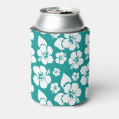 Rafraichisseur De Cannettes Motif de fleurs d'Hibiscus hawaïen (Can Dos)