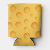Rafraichisseur De Cannettes Motif de fromage jaune (Devant)
