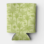 Rafraichisseur De Cannettes Motif de palmiers verts (Devant)