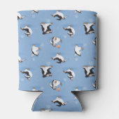 Rafraichisseur De Cannettes Motif de patinage de pingouins (Dos)