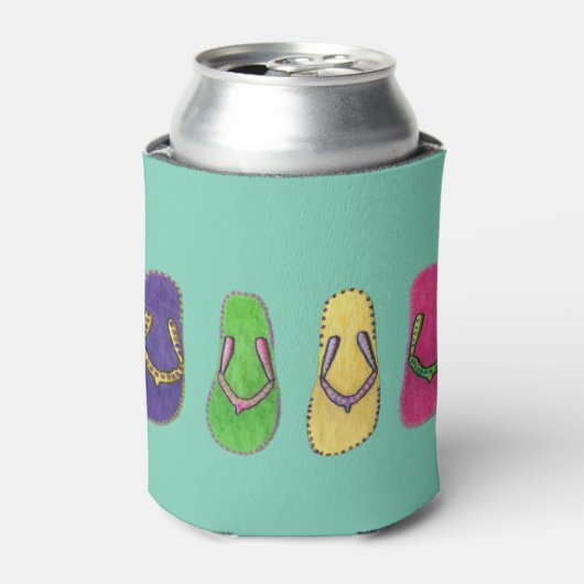 Rafraichisseur De Cannettes Motif de plage (Can devant)