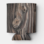 Rafraichisseur De Cannettes Motif du grain de bois (Devant)