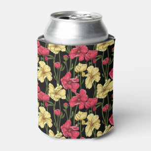 Rafraichisseur De Cannettes Motif floral élégant 2