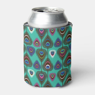Rafraichisseur De Cannettes motif mignon de plume de paon