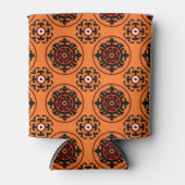 Rafraichisseur De Cannettes Motif Orange Suzani (Devant)