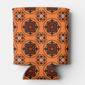 Rafraichisseur De Cannettes Motif Orange Suzani (Dos)